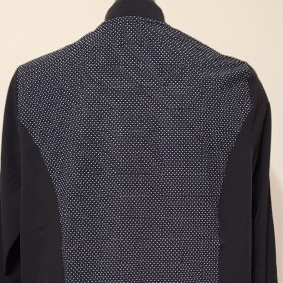 Chico's Zenergy black polkadot golf jacket - Picture 5 of 7